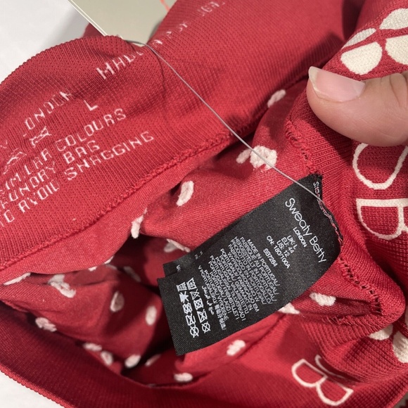 NWT Sweaty Betty‎ [ Large ] Betty Base Layer Leggings in Cardinal Red - Picture 4 of 12